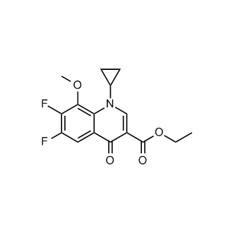 Ethyl 1-cyclopropyl-6,7-difluoro-8-methoxy-4-oxo-1,4-dihydroquinoline-3-carboxylate