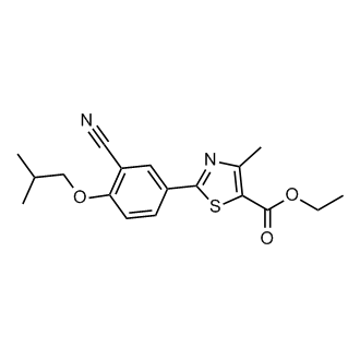 Ethyl 2-(3-cyano-4-isobutoxyphenyl)-4-methyl-5-thiazolecarboxylate