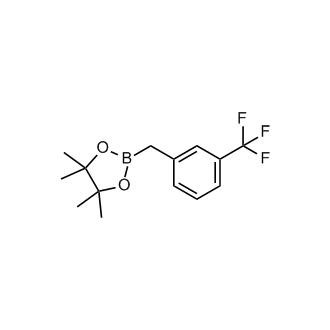 4,4,5,5-Tetramethyl-2-(3-(trifluoromethyl)benzyl)-1,3,2-dioxaborolane