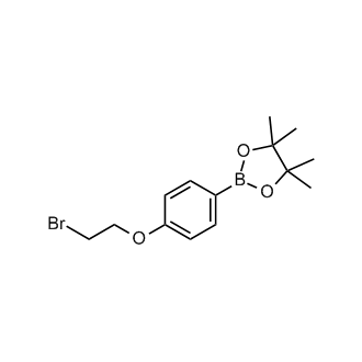 2-(4-(2-Bromoethoxy)phenyl)-4,4,5,5-tetramethyl-1,3,2-dioxaborolane