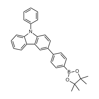 9-Phenyl-3-(4-(4,4,5,5-tetramethyl-1,3,2-dioxaborolan-2-yl)phenyl)-9H-carbazole