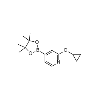 2-Cyclopropoxy-4-(4,4,5,5-tetramethyl-1,3,2-dioxaborolan-2-yl)pyridine