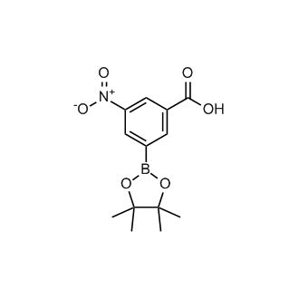 3-Nitro-5-(4,4,5,5-tetramethyl-1,3,2-dioxaborolan-2-yl)benzoic acid