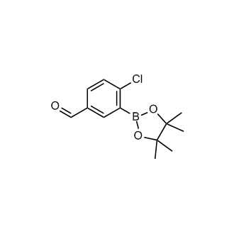 4-Chloro-3-(4,4,5,5-tetramethyl-1,3,2-dioxaborolan-2-yl)benzaldehyde