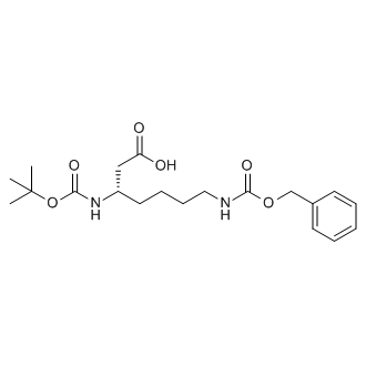 (S)-7-(((Benzyloxy)carbonyl)amino)-3-((tert-butoxycarbonyl)amino)heptanoic acid