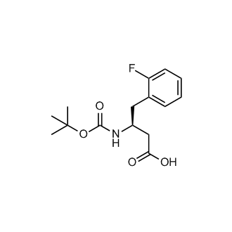 (S)-3-((tert-Butoxycarbonyl)amino)-4-(2-fluorophenyl)butanoic acid