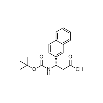 (S)-3-((tert-Butoxycarbonyl)amino)-3-(naphthalen-2-yl)propanoic acid