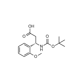 (S)-3-((tert-Butoxycarbonyl)amino)-3-(2-methoxyphenyl)propanoic acid