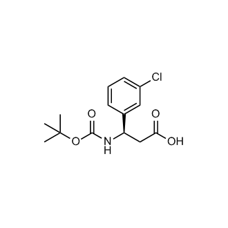 (R)-3-((tert-Butoxycarbonyl)amino)-3-(3-chlorophenyl)propanoic acid