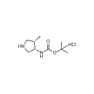 rel-tert-Butyl ((3R,4R)-4-methylpyrrolidin-3-yl)carbamate hydrochloride
