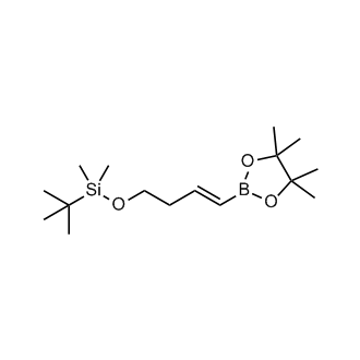(E)-tert-Butyldimethyl((4-(4,4,5,5-tetramethyl-1,3,2-dioxaborolan-2-yl)but-3-en-1-yl)oxy)silane