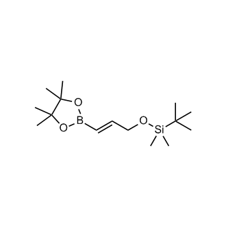 (E)-tert-Butyldimethyl((3-(4,4,5,5-tetramethyl-1,3,2-dioxaborolan-2-yl)allyl)oxy)silane