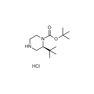 (S)-tert-Butyl 2-(tert-butyl)piperazine-1-carboxylate hydrochloride
