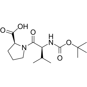 (S)-1-((S)-2-((tert-Butoxycarbonyl)amino)-3-methylbutanoyl)pyrrolidine-2-carboxylic acid