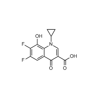 1-Cyclopropyl-6,7-difluoro-8-hydroxy-4-oxo-1,4-dihydroquinoline-3-carboxylic acid