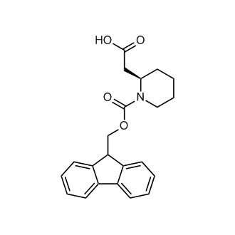 (R)-2-(1-(((9H-Fluoren-9-yl)methoxy)carbonyl)piperidin-2-yl)acetic acid