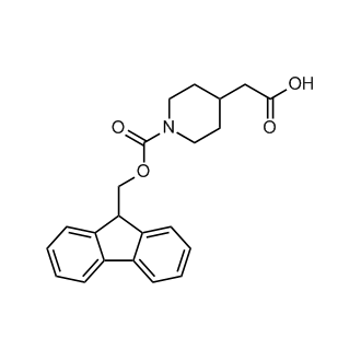 2-(1-(((9H-Fluoren-9-yl)methoxy)carbonyl)piperidin-4-yl)acetic acid