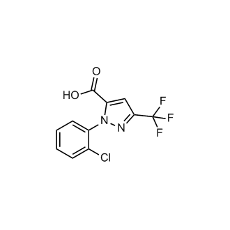 1-(2-Chlorophenyl)-3-(trifluoromethyl)-1H-pyrazole-5-carboxylic acid