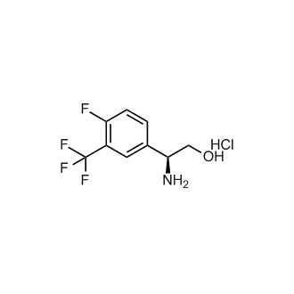 (S)-2-Amino-2-(4-fluoro-3-(trifluoromethyl)phenyl)ethanol hydrochloride