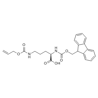 (R)-2-((((9H-Fluoren-9-yl)methoxy)carbonyl)amino)-5-(((allyloxy)carbonyl)amino)pentanoic acid