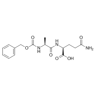 (S)-5-Amino-2-((S)-2-(((benzyloxy)carbonyl)amino)propanamido)-5-oxopentanoic acid