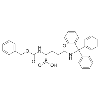 (R)-5-Amino-2-(((benzyloxy)carbonyl)(trityl)amino)-5-oxopentanoic acid