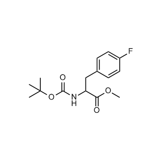 Methyl 2-((tert-butoxycarbonyl)amino)-3-(4-fluorophenyl)propanoate