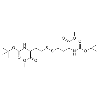 Dimethyl 4,4'-disulfanediyl(2S,2'S)-bis(2-((tert-butoxycarbonyl)amino)butanoate)