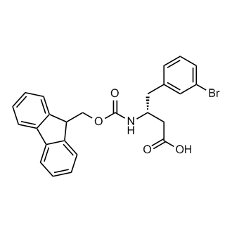 (R)-3-((((9H-Fluoren-9-yl)methoxy)carbonyl)amino)-4-(3-bromophenyl)butanoic acid