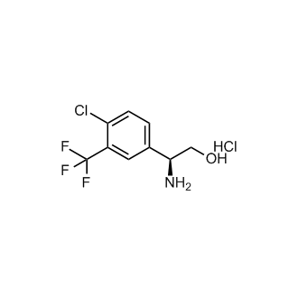 (S)-2-Amino-2-(4-chloro-3-(trifluoromethyl)phenyl)ethanol hydrochloride