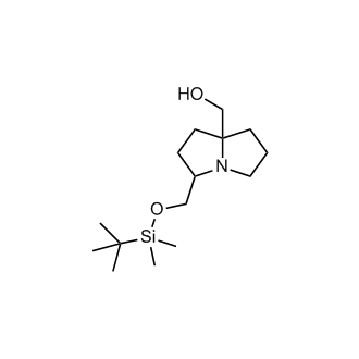 (3-(((tert-Butyldimethylsilyl)oxy)methyl)tetrahydro-1H-pyrrolizin-7a(5H)-yl)methanol