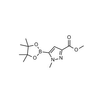 Methyl 1-methyl-5-(4,4,5,5-tetramethyl-1,3,2-dioxaborolan-2-yl)-1H-pyrazole-3-carboxylate