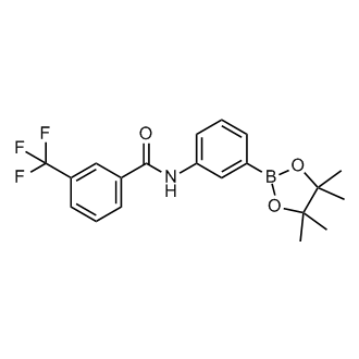 N-(3-(4,4,5,5-Tetramethyl-1,3,2-dioxaborolan-2-yl)phenyl)-3-(trifluoromethyl)benzamide