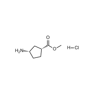 rel-Methyl (1R,3S)-3-aminocyclopentane-1-carboxylate hydrochloride