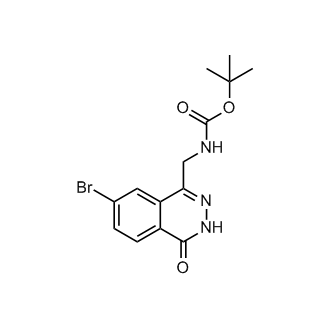 tert-Butyl ((7-bromo-4-oxo-3,4-dihydrophthalazin-1-yl)methyl)carbamate