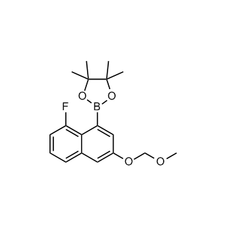 2-(8-Fluoro-3-(methoxymethoxy)naphthalen-1-yl)-4,4,5,5-tetramethyl-1,3,2-dioxaborolane