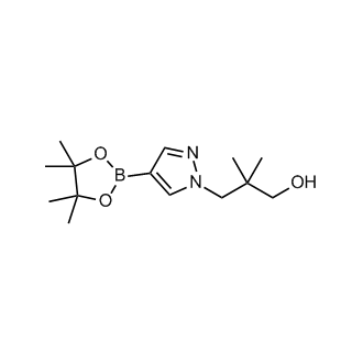 2,2-Dimethyl-3-(4-(4,4,5,5-tetramethyl-1,3,2-dioxaborolan-2-yl)-1H-pyrazol-1-yl)propan-1-ol