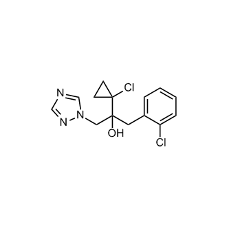 2-(1-Chlorocyclopropyl)-1-(2-chlorophenyl)-3-(1H-1,2,4-triazol-1-yl)propan-2-ol
