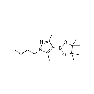 1-(2-Methoxyethyl)-3,5-dimethyl-4-(tetramethyl-1,3,2-dioxaborolan-2-yl)-1H-pyrazole