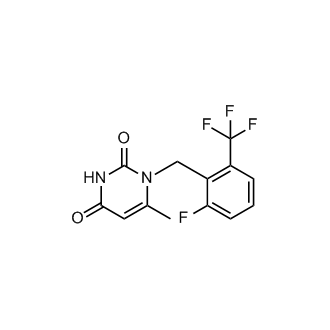 1-(2-Fluoro-6-(trifluoromethyl)benzyl)-6-methylpyrimidine-2,4(1H,3H)-dione