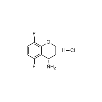 (4S)-5,8-Difluoro-3,4-dihydro-2H-1-benzopyran-4-amine hydrochloride