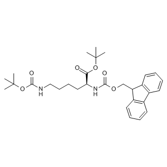 (S)-tert-Butyl 2-((((9H-fluoren-9-yl)methoxy)carbonyl)amino)-6-((tert-butoxycarbonyl)amino)hexanoate