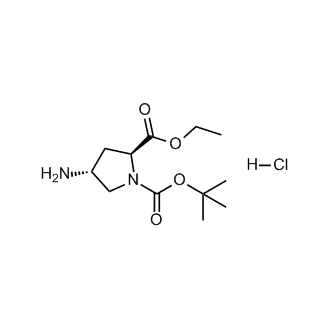 (2S,4R)-1-tert-Butyl 2-ethyl 4-aminopyrrolidine-1,2-dicarboxylate hydrochloride