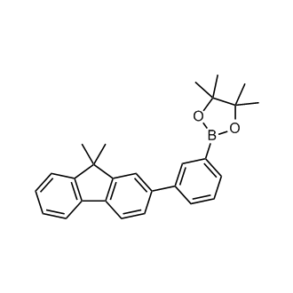 2-(3-(9,9-Dimethyl-9H-fluoren-2-yl)phenyl)-4,4,5,5-tetramethyl-1,3,2-dioxaborolane