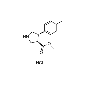 rel-Methyl (3R,4S)-4-(p-tolyl)pyrrolidine-3-carboxylate hydrochloride