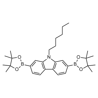 9-Hexyl-2,7-bis(4,4,5,5-tetramethyl-1,3,2-dioxaborolan-2-yl)-9H-carbazole