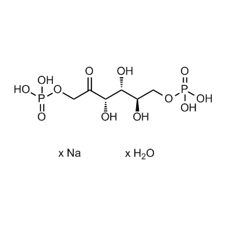 Sodium (3S,4R,5R)-6-((hydrogenphosphonato)oxy)-3,4,5-trihydroxy-2-oxohexyl phosphate hydrate
