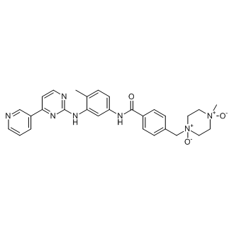 1-methyl-4-(4-((4-methyl-3-((4-(pyridin-3-yl)pyrimidin-2-yl)amino)phenyl)carbamoyl)benzyl)piperazine 1,4-dioxide (Imatinib Impurity)