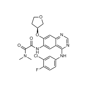 (S)-N1-(4-((3-Chloro-4-fluorophenyl)amino)-7-((tetrahydrofuran-3-yl)oxy)quinazolin-6-yl)-N2,N2-dimethyloxalamide (Afatinib Impurity)