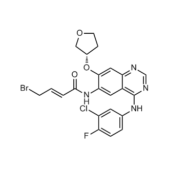 (S,E)-4-Bromo-N-(4-((3-chloro-4-fluorophenyl)amino)-7-((tetrahydrofuran-3-yl)oxy)quinazolin-6-yl)but-2-enamide (Afatinib Impurity)